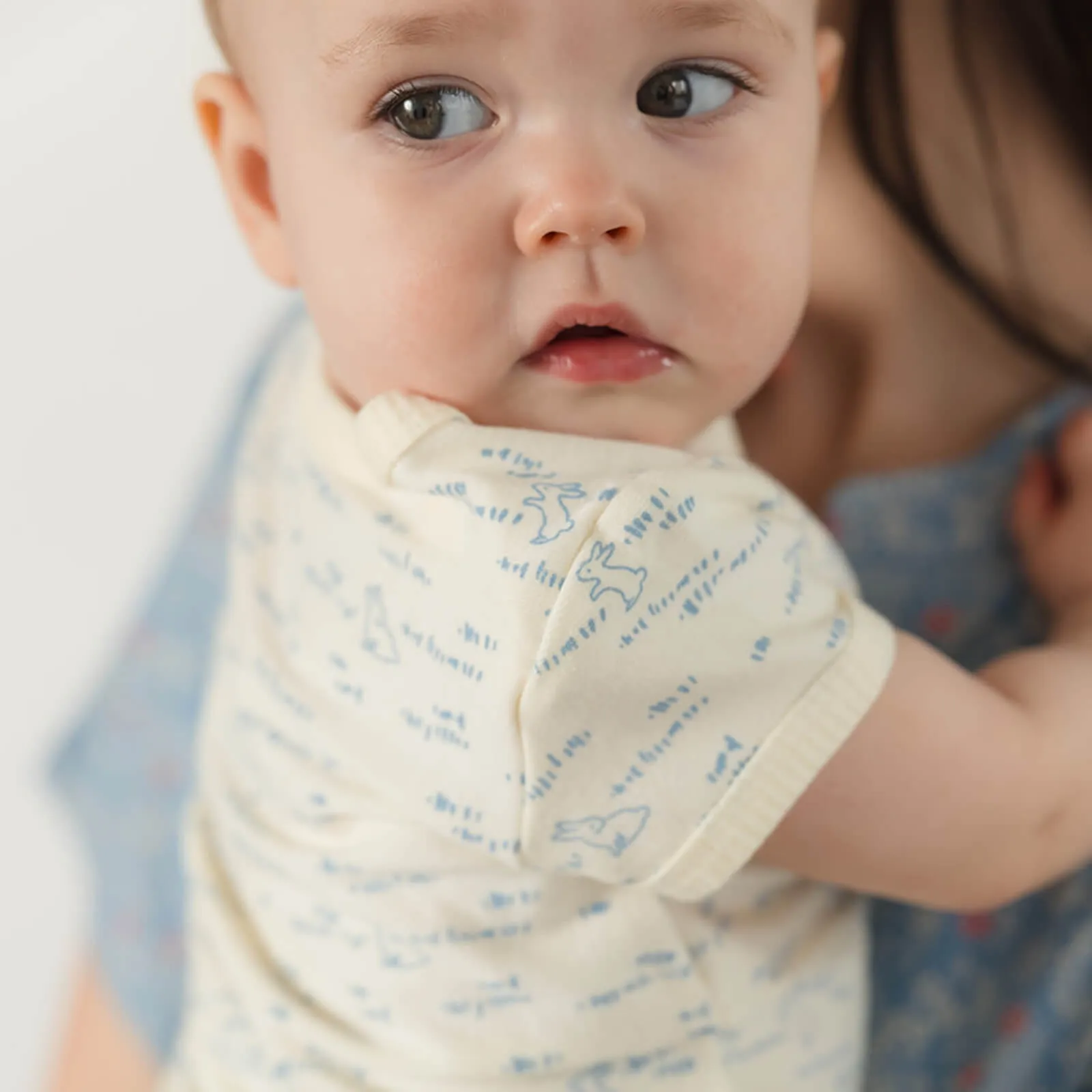 100% Organic Cotton Short Sleeve Baby Bodysuits