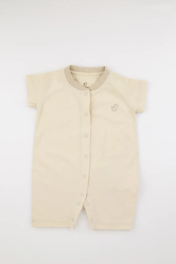 100% Organic Cotton Short Sleeve Bodysui