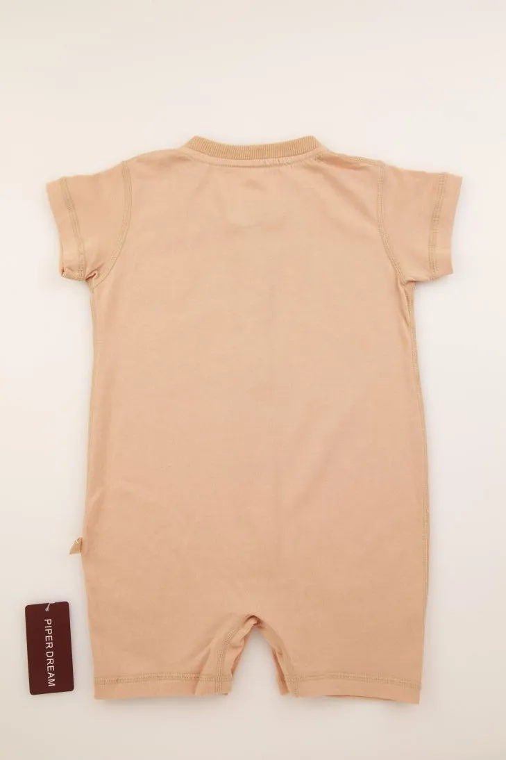 100% Organic Cotton Short Sleeve Bodysui