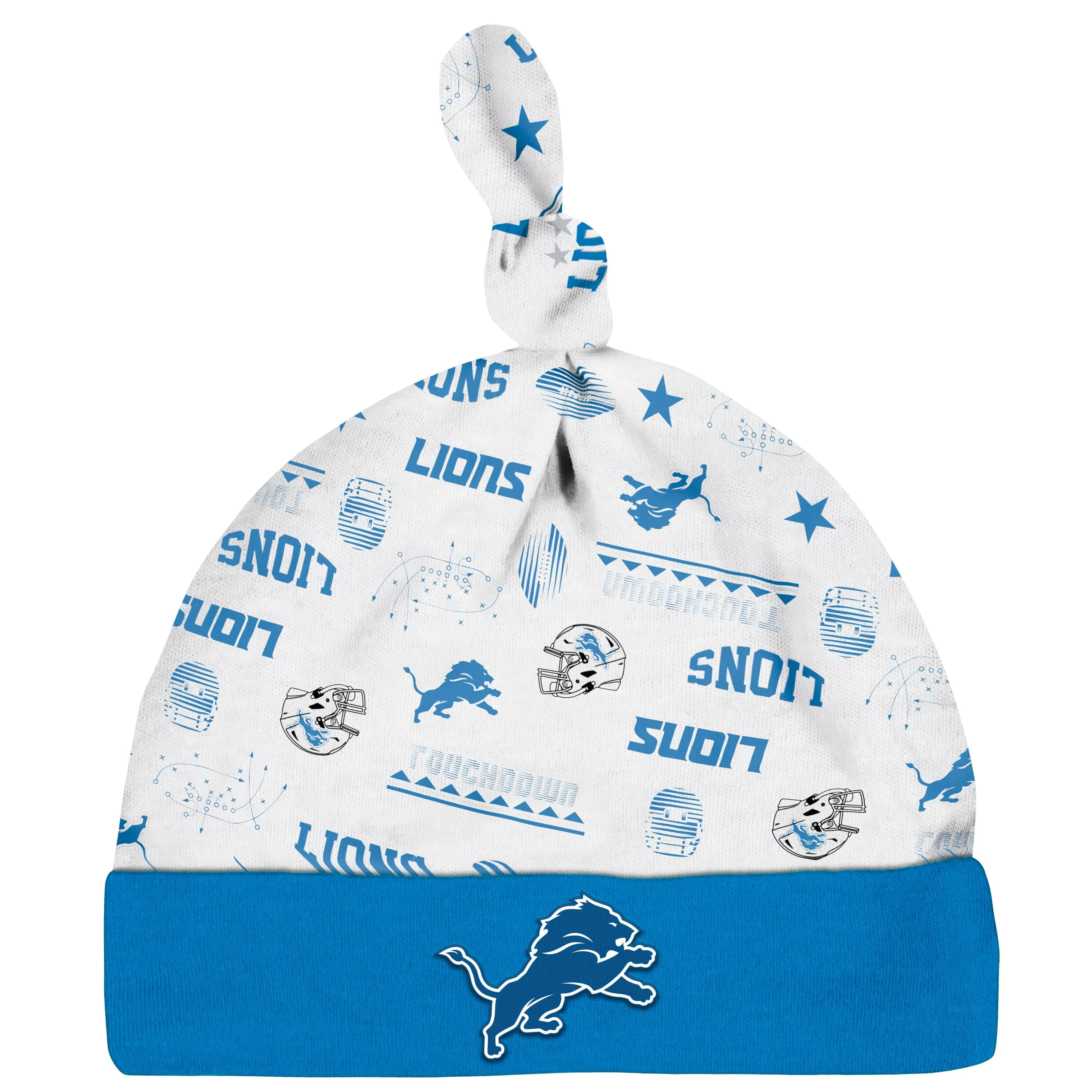 3-Piece Baby Boys Detroit Lions Bodysuit, Sleep 'N Play, and Cap Set