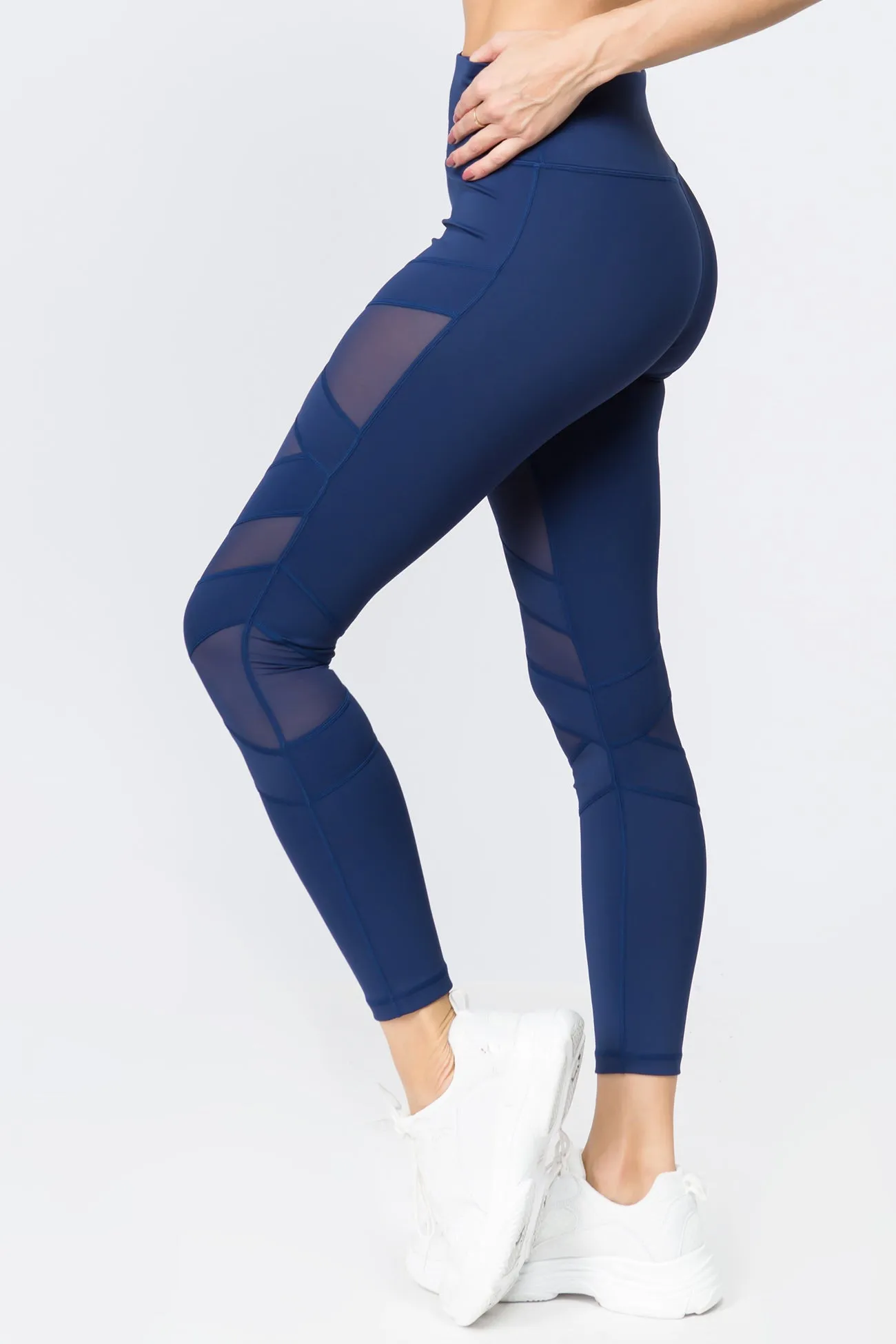 Active Hit or Mesh Leggings with Pocket