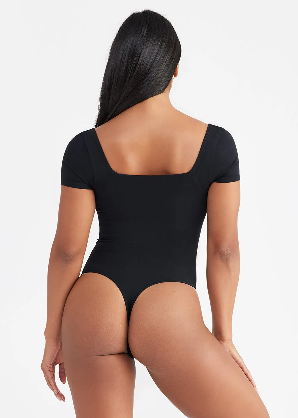 Anette Shaping Thong Bodysuit - Cotton Seamless