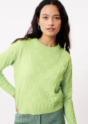 ANJALI JUMPER (LIME GREEN)