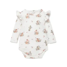 Aster and Oak Vintage Meadow Flutter Onesie