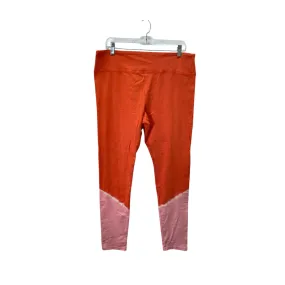 Athletic Leggings By Wild Fable In Orange, Size:Xl