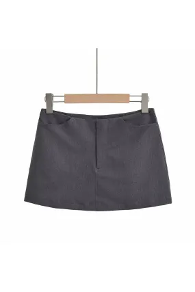 'Ava' A-line Skirt Versatile Mini Skirt