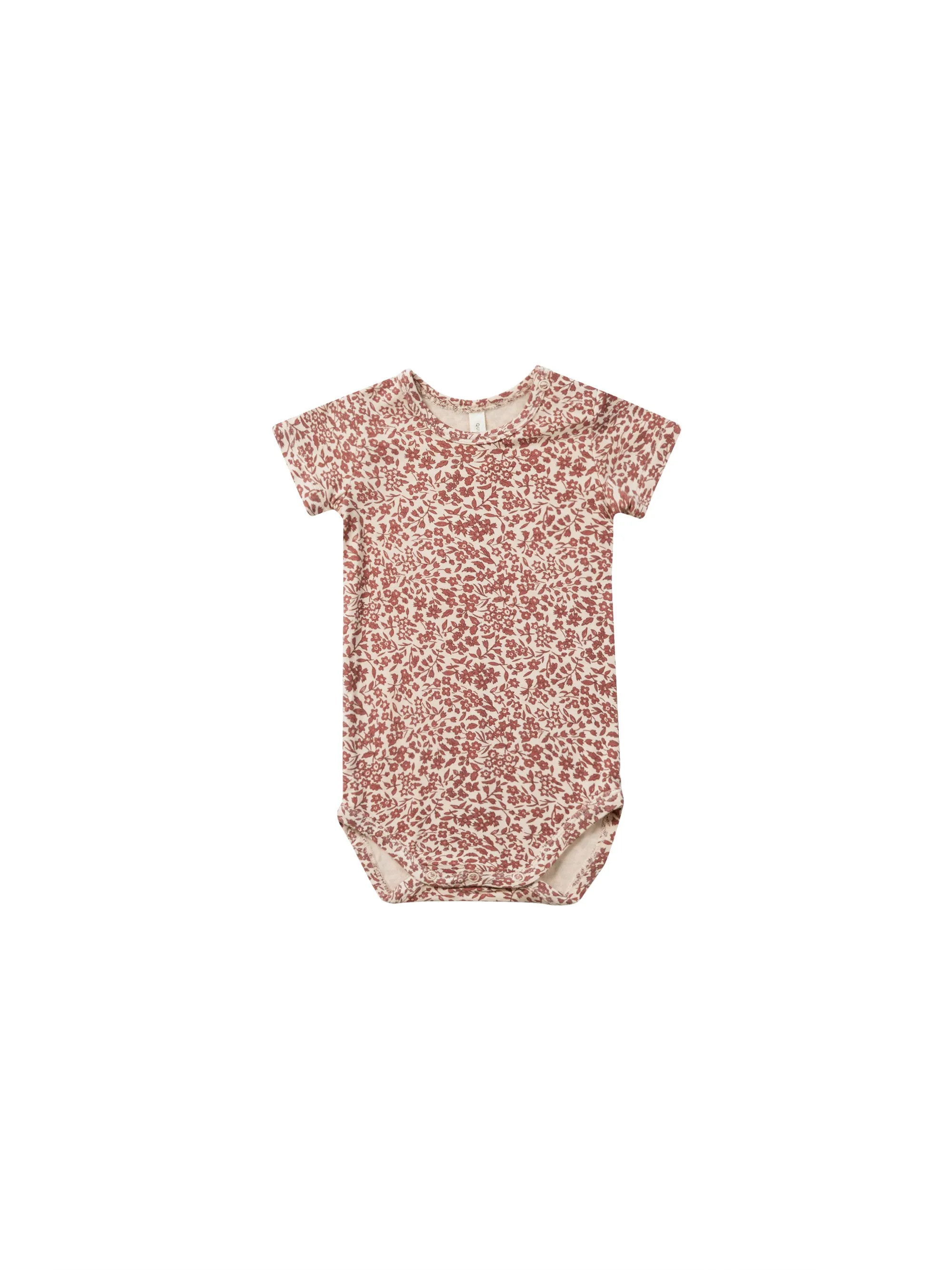 Bamboo Short Sleeve Bodysuit | Flower Field