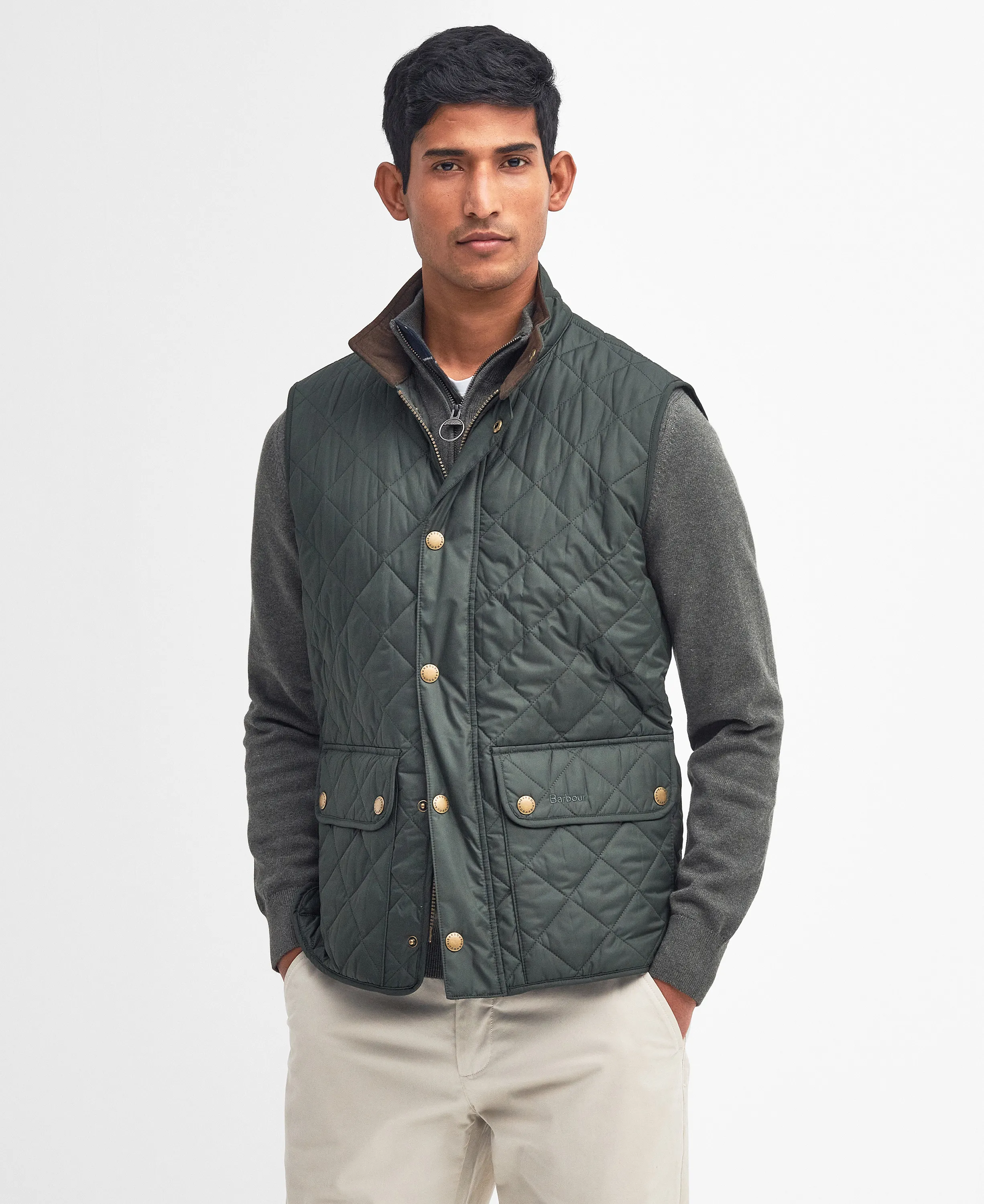 Barbour Men&#x27;s Lowerdale Gilet Dark Green | Buy Barbour Men&#x27;s Lowerdale Gilet Dark Green here | Outnorth