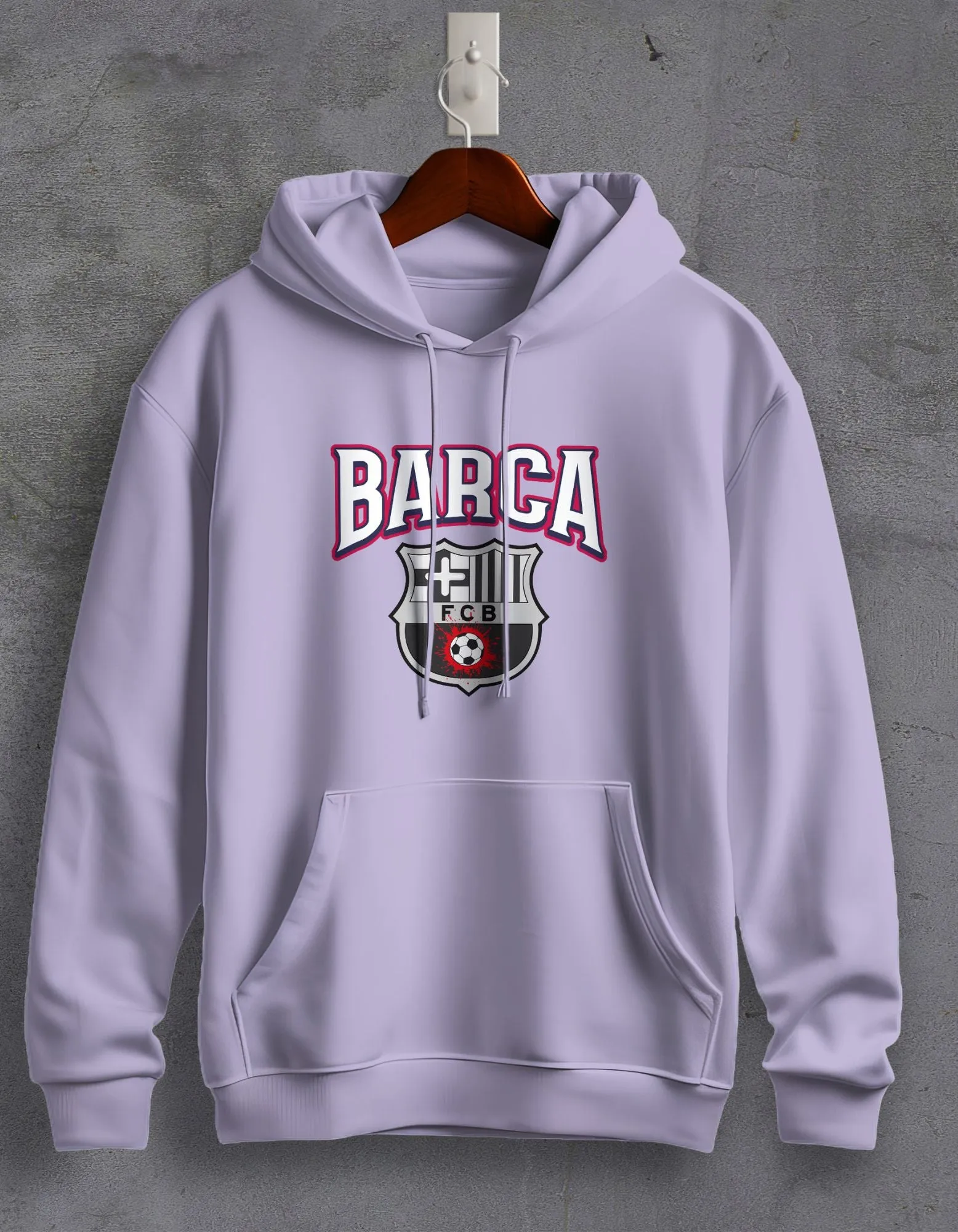 Barcelona Printed Unisex Hoodie For Men/Women