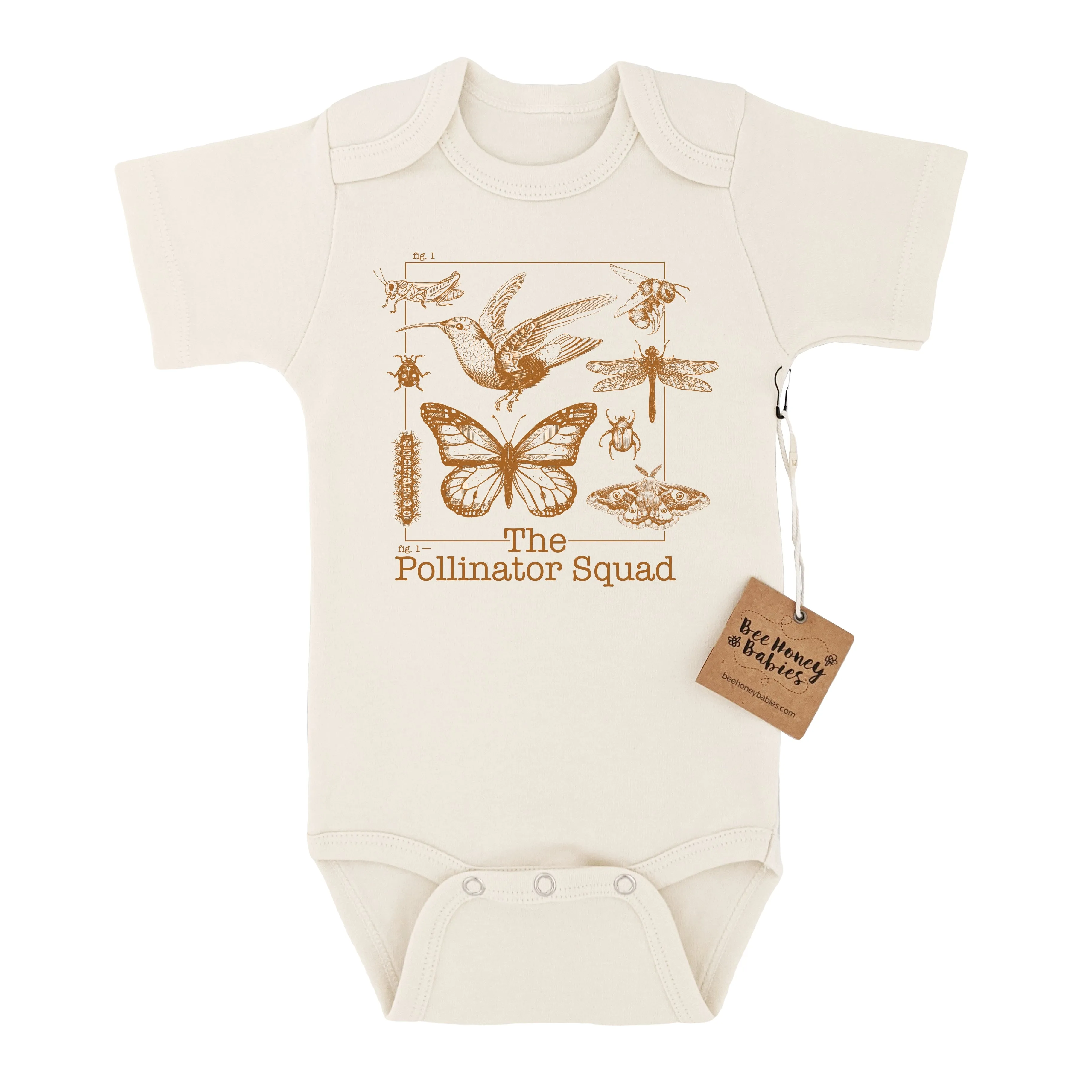 Bee Honey Babies Pollinator Squad Bodysuit