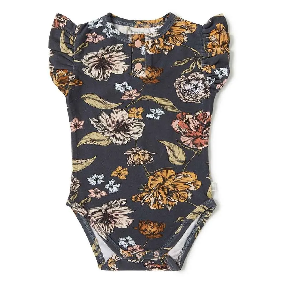 Belle Short Sleeve Organic Bodysuit