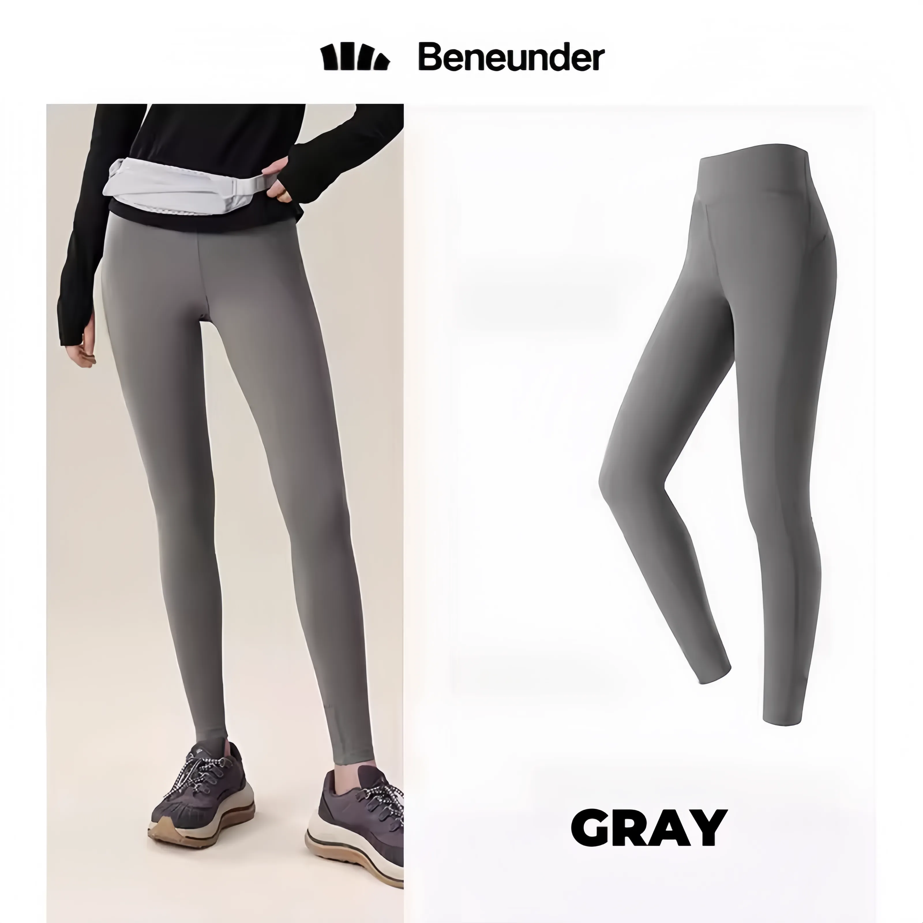 BENEUNDER Leggings for Women Gym Workout Lounge High Waisted Shaping Bottoms uttery Soft Yoga Pants