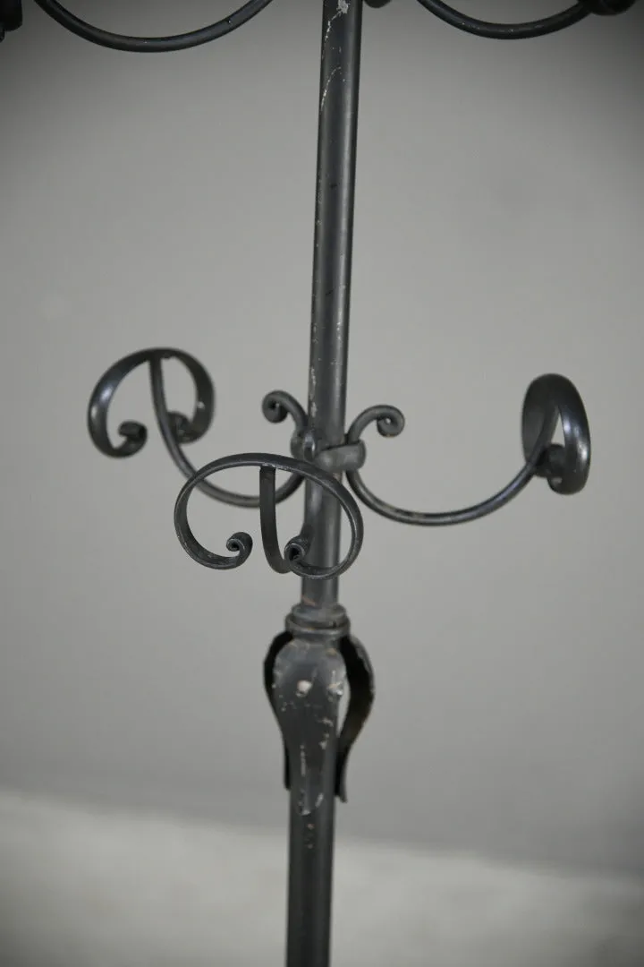 Black Metal Coat Stand