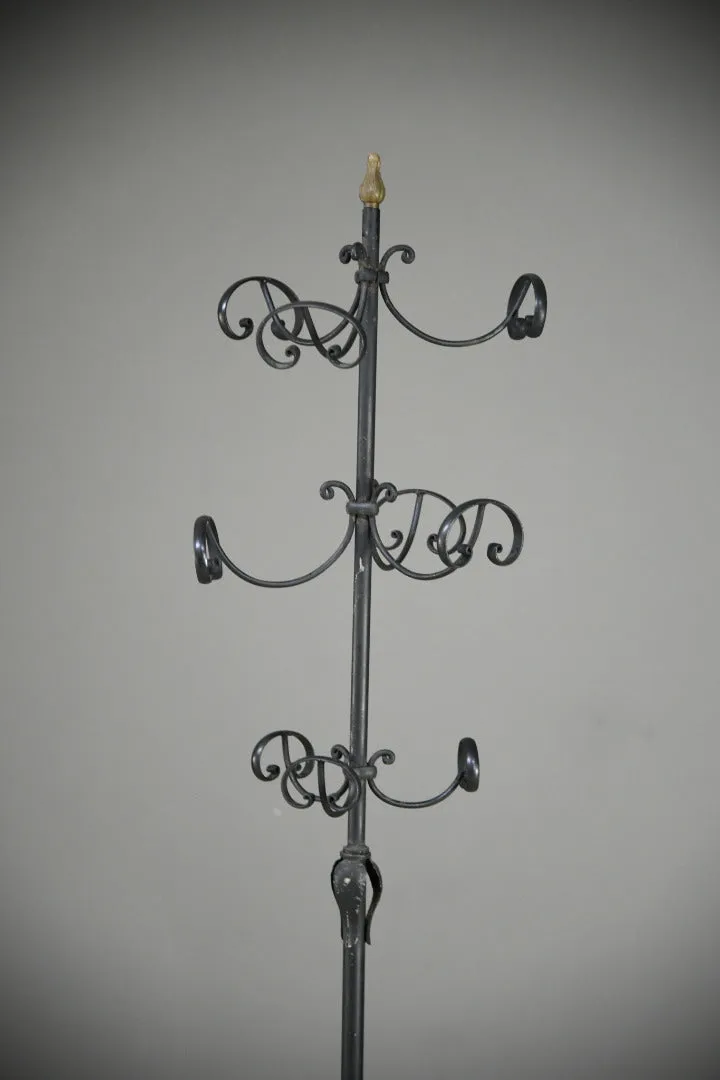 Black Metal Coat Stand