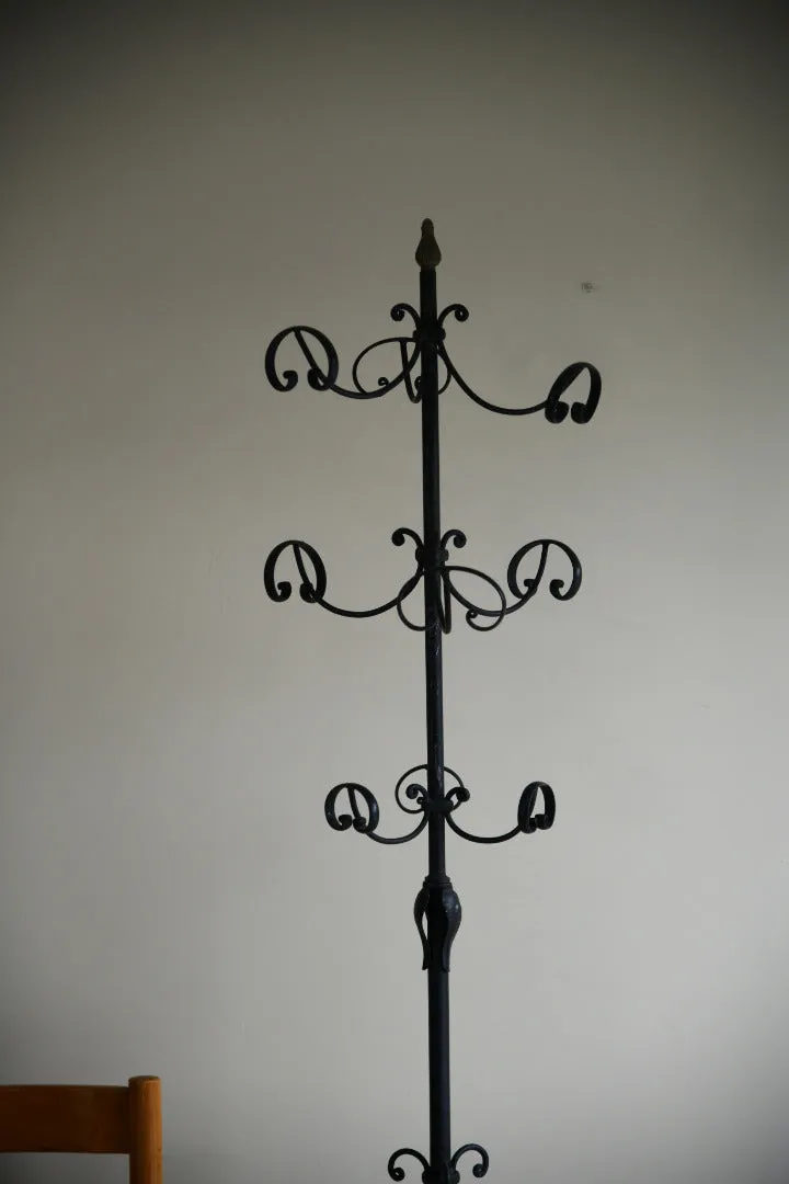 Black Metal Coat Stand