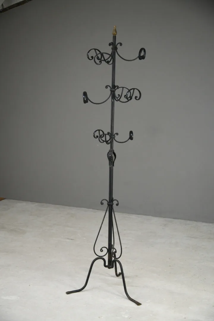 Black Metal Coat Stand