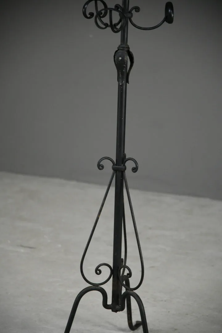 Black Metal Coat Stand