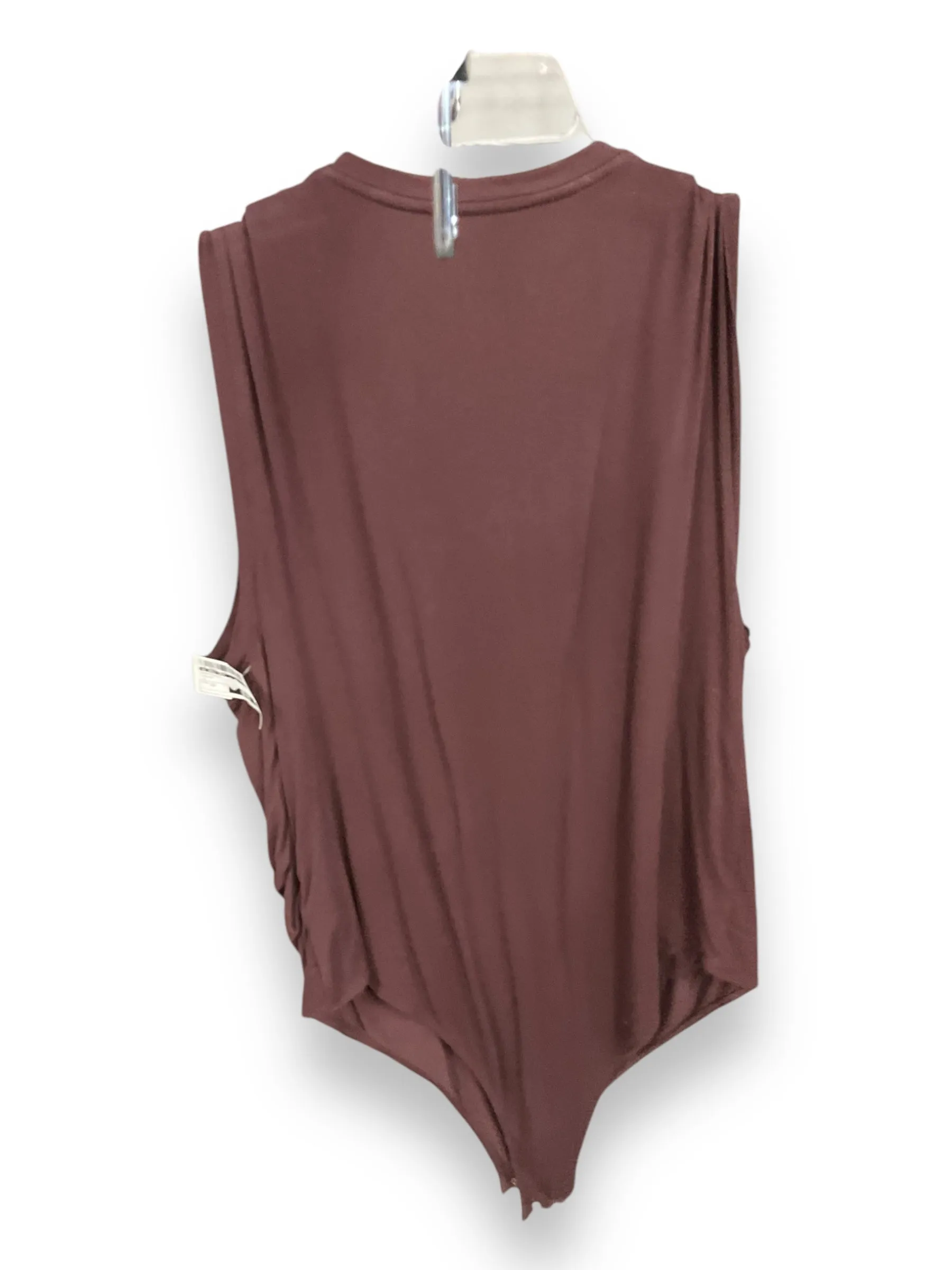 Bodysuit By A New Day In Brown, Size: 1x