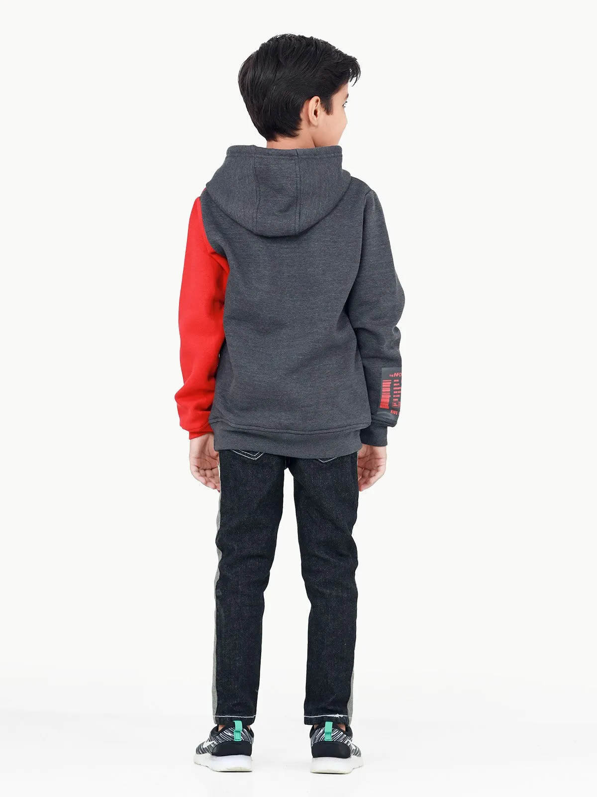 Boy's Dark Grey Hoodie - EBTH22-011