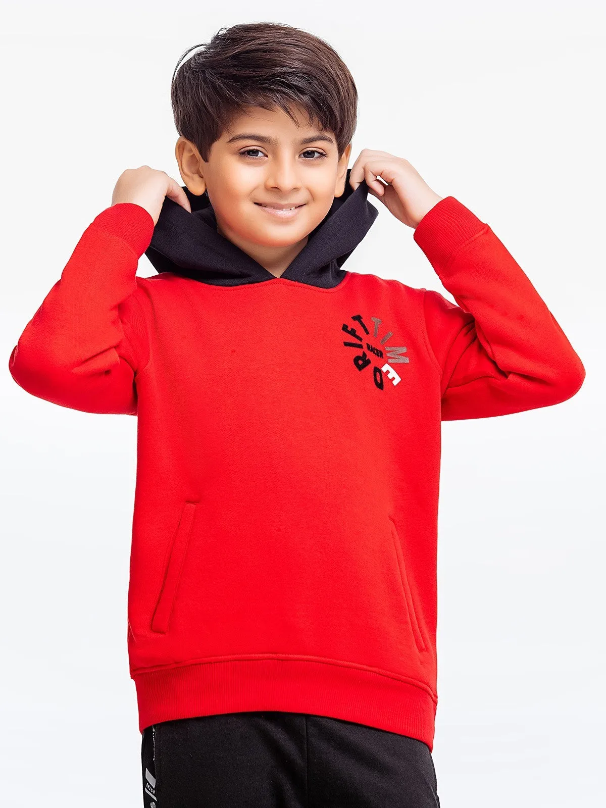 Boy's Red Hoodie - EBTH23-009