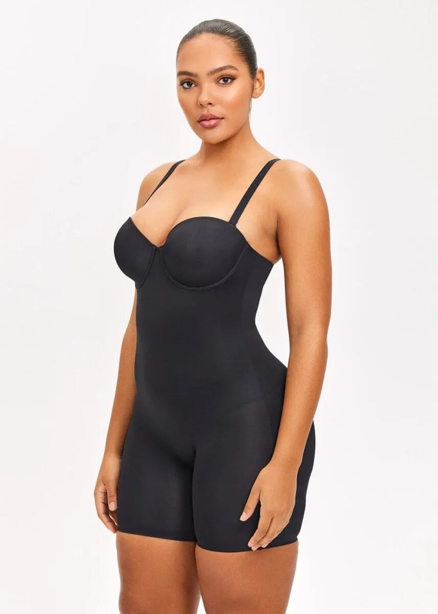 BraSculpt Strapless Bodysuit Shorts