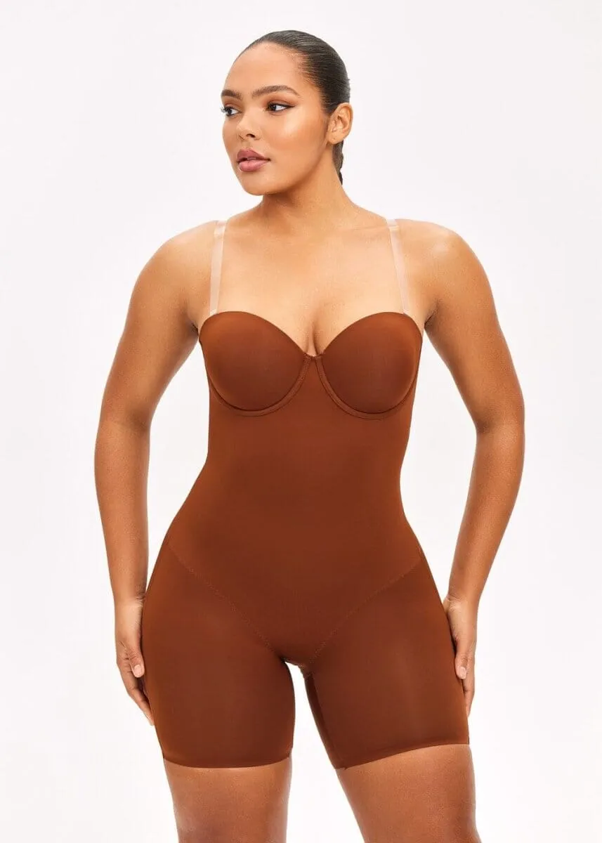 BraSculpt Strapless Bodysuit Shorts