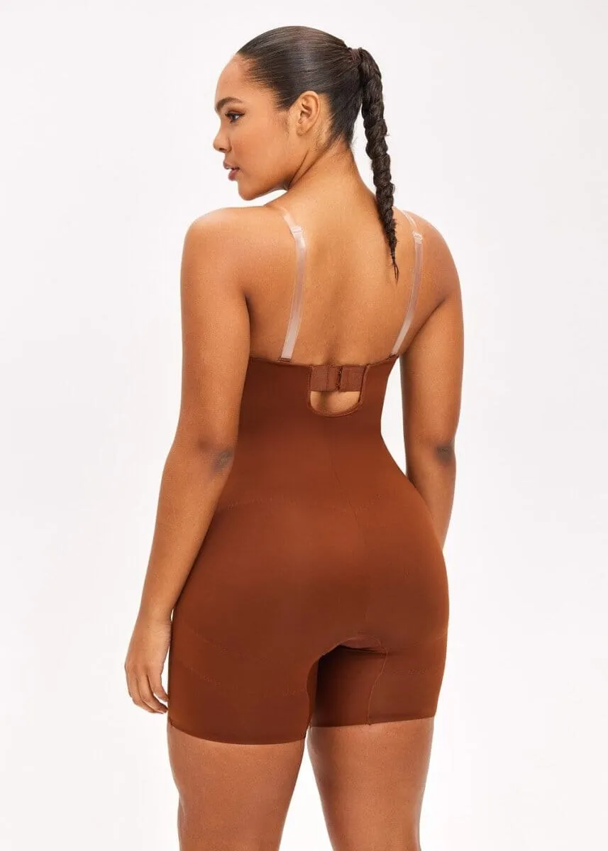 BraSculpt Strapless Bodysuit Shorts