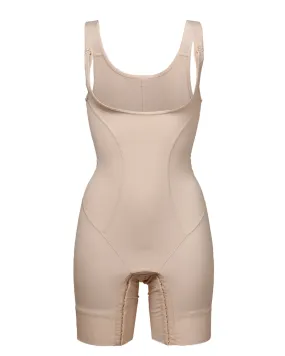 BS001R Nude Bodysuit with Legs Regular Length