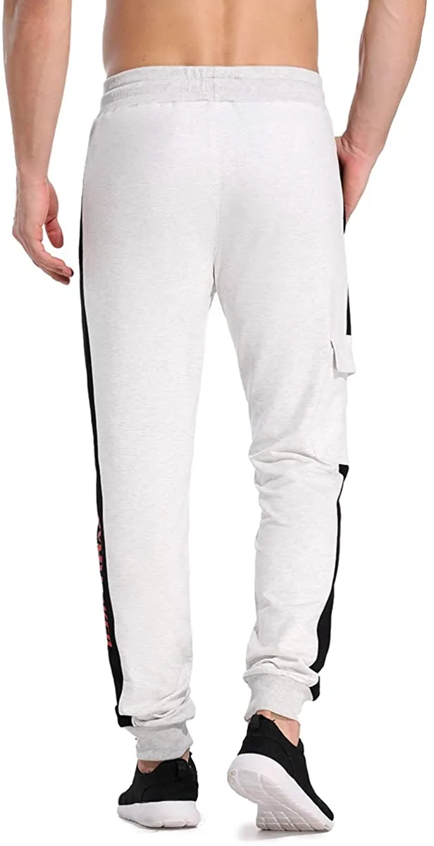 CakCton Herren Jogginghose Sporthose Baumwolle Fitness Slim Fit Hose Freizeithose Sweathose Jogger Streetwear