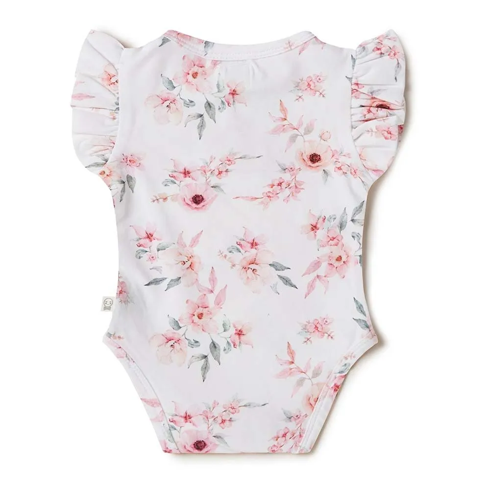 Camille Short Sleeve Organic Bodysuit