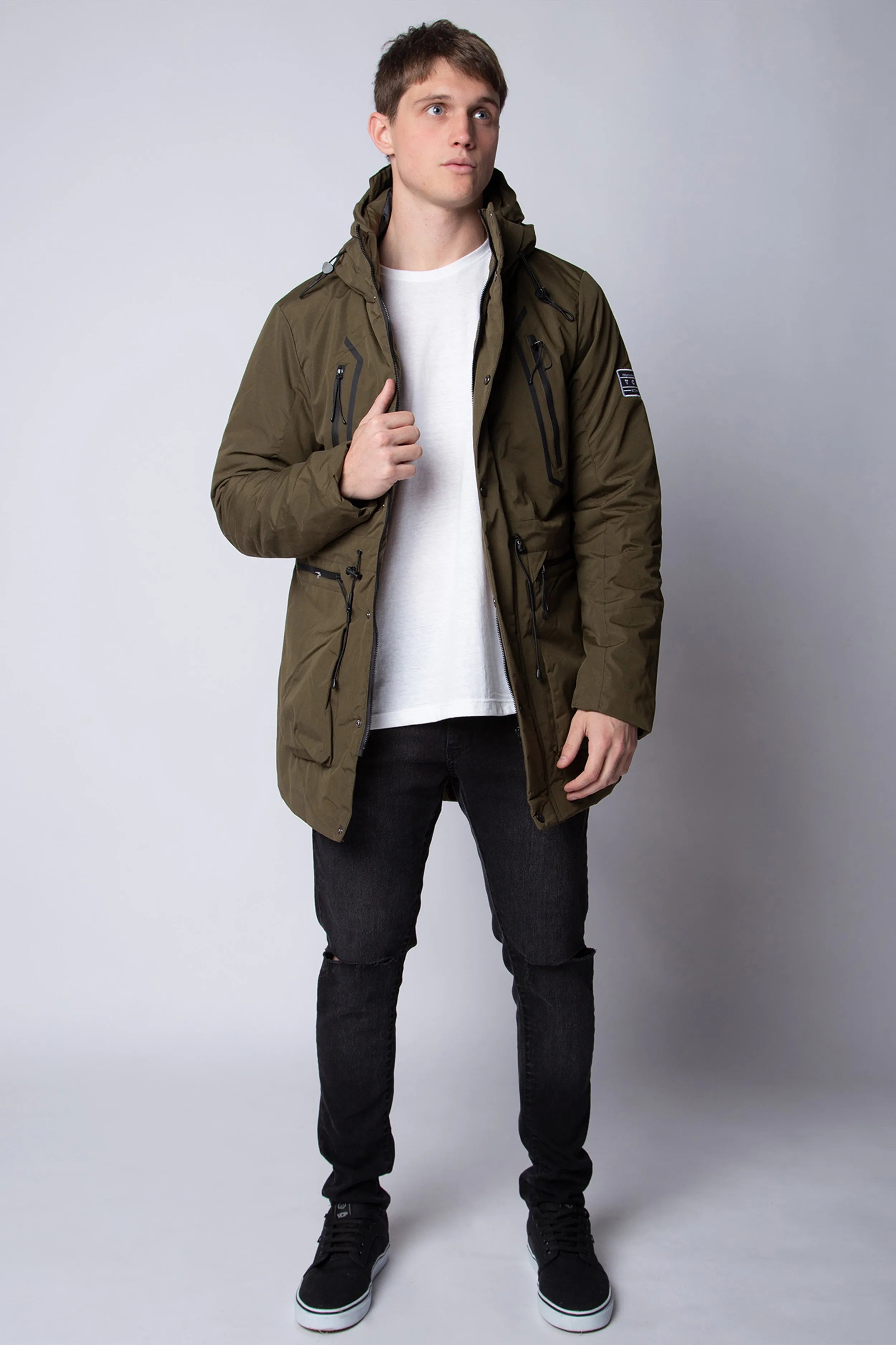 Campera Parka Kabru Militar