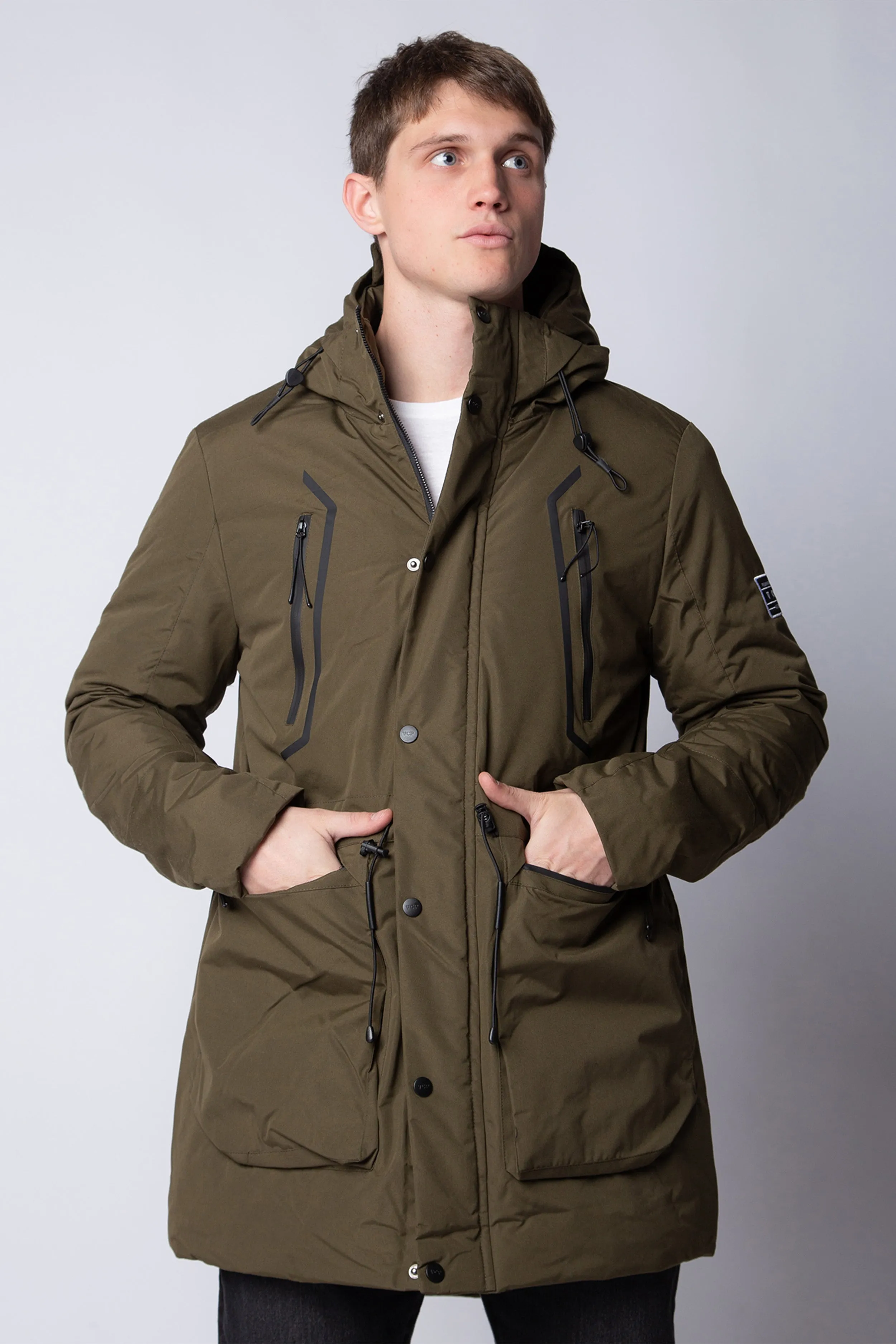 Campera Parka Kabru Militar