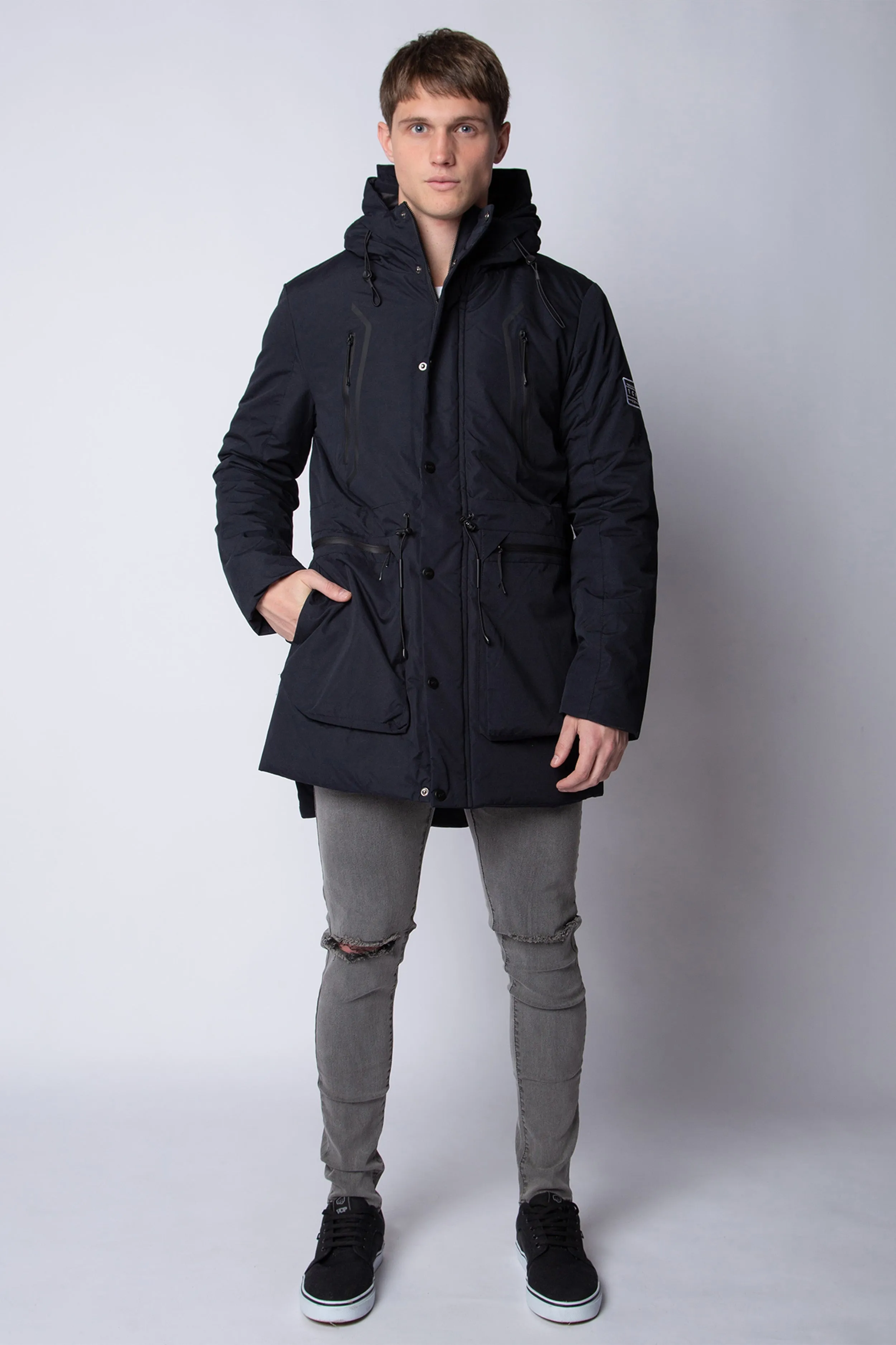 Campera Parka Kabru Navy