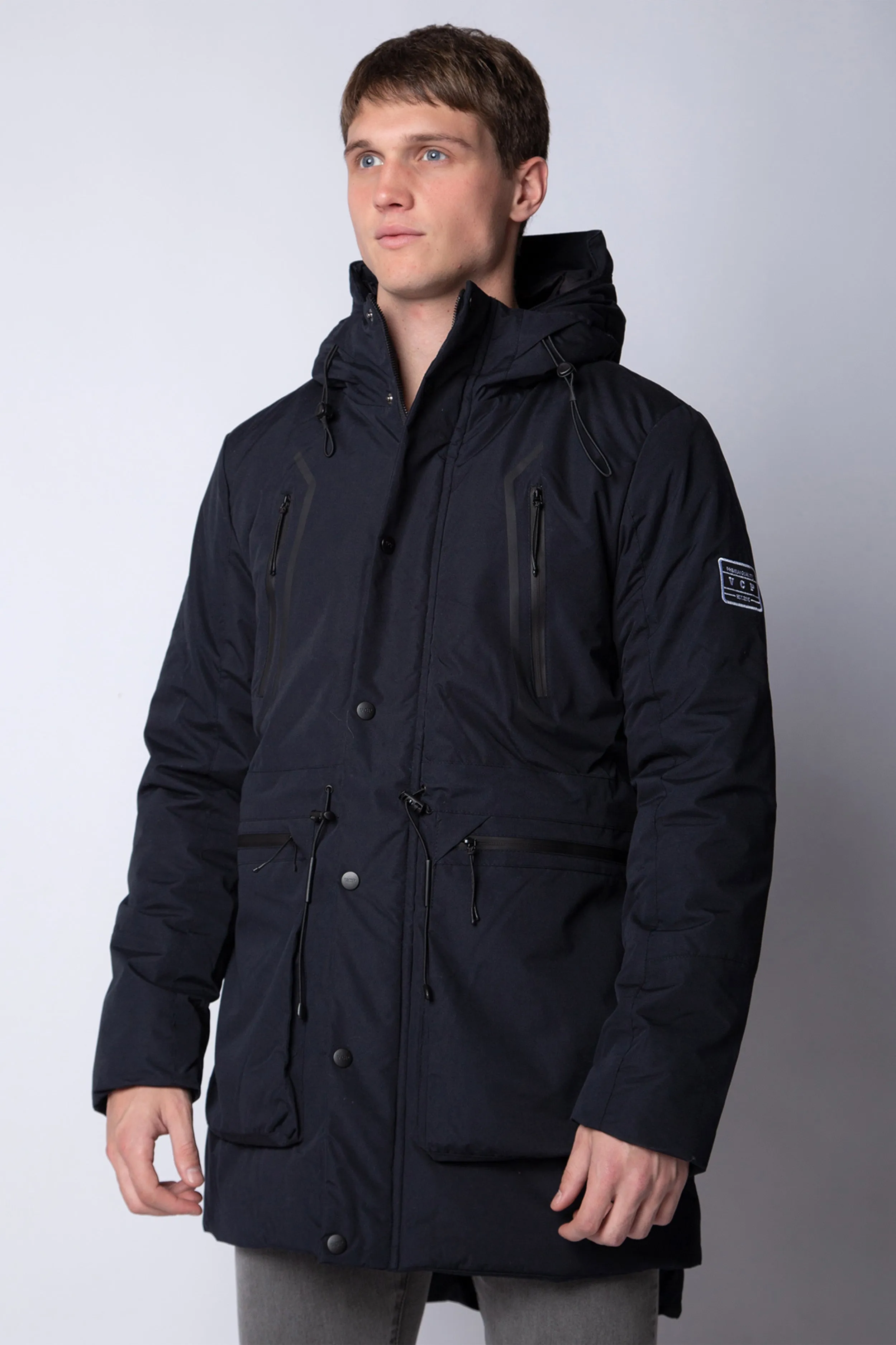 Campera Parka Kabru Navy