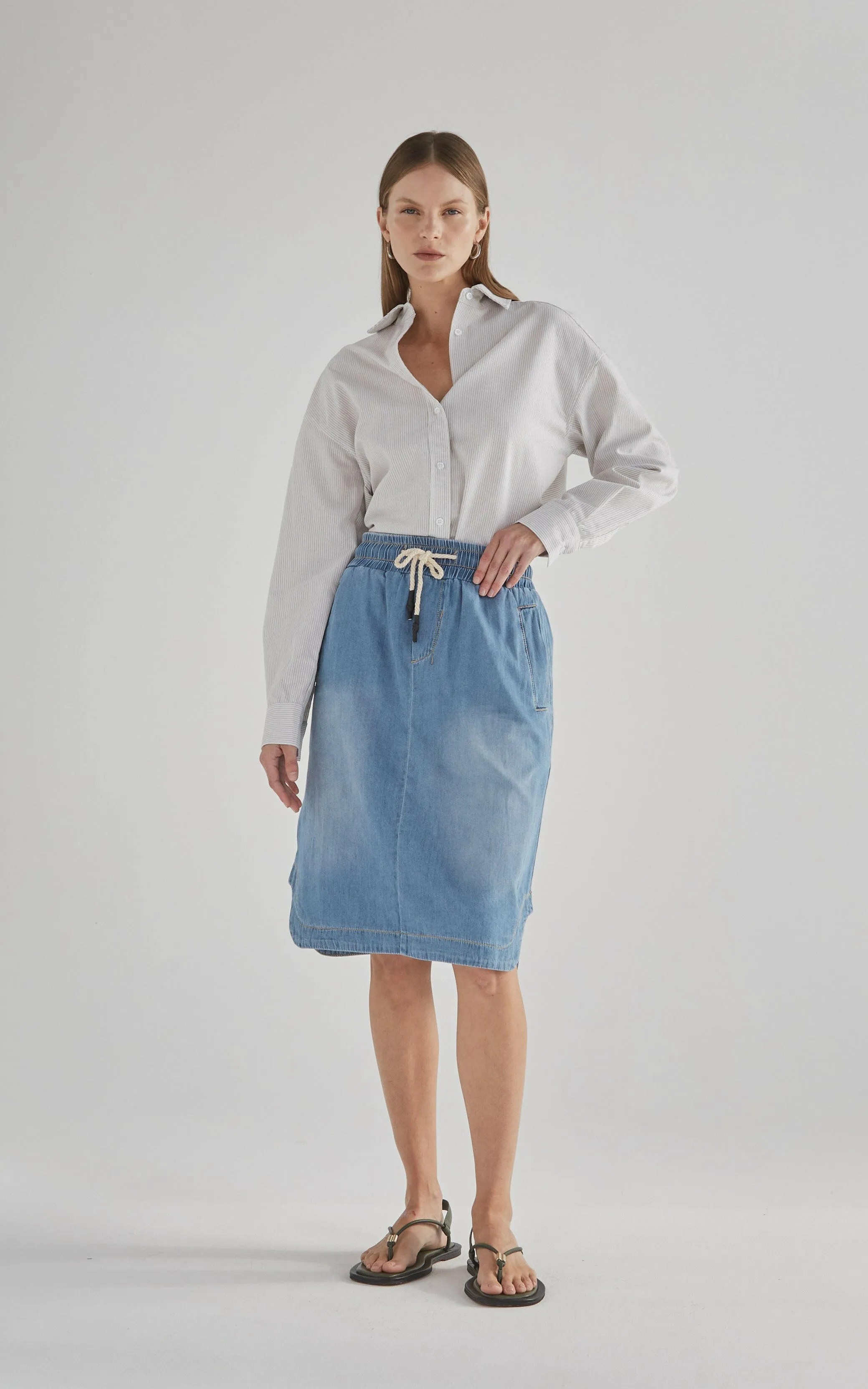 Cecil Rodeo Blue Skirt