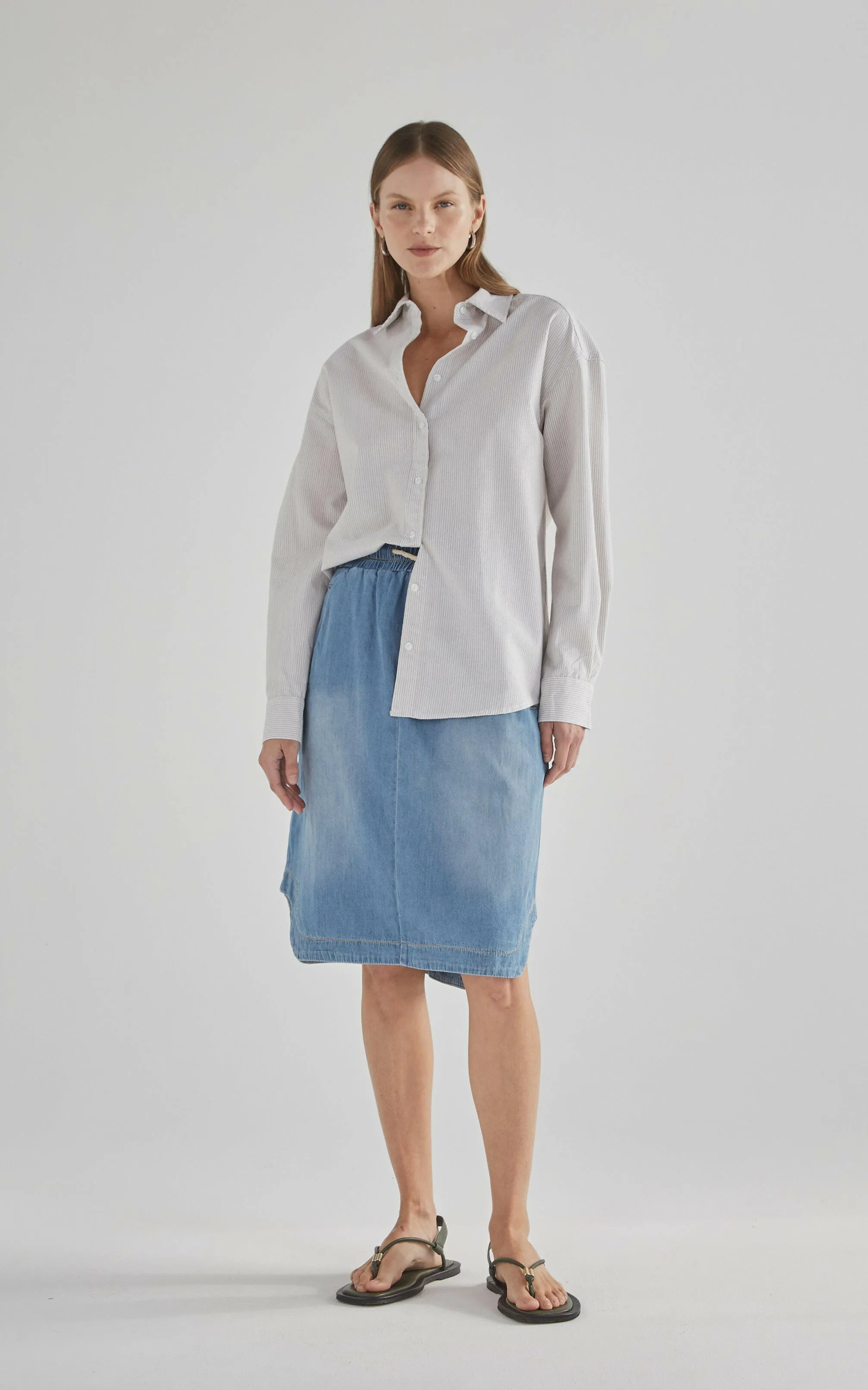 Cecil Rodeo Blue Skirt