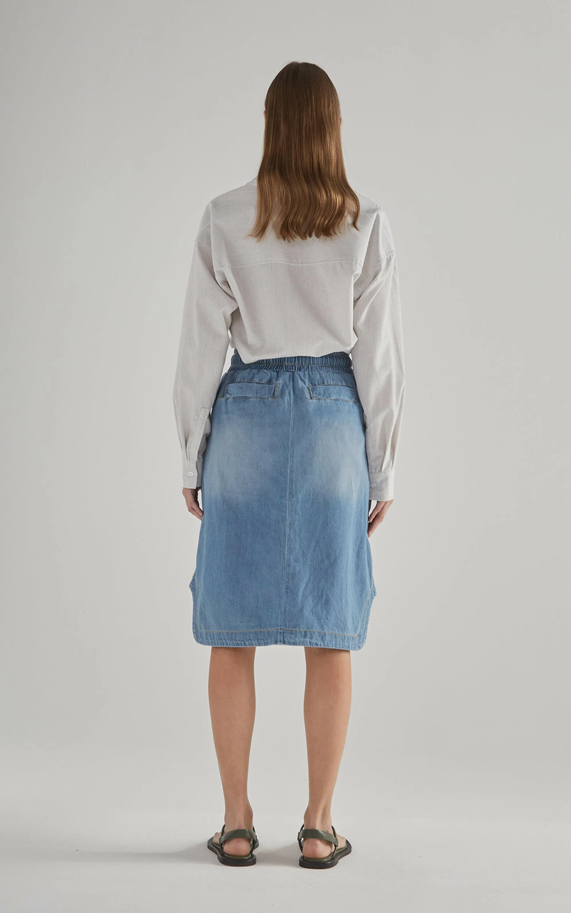 Cecil Rodeo Blue Skirt