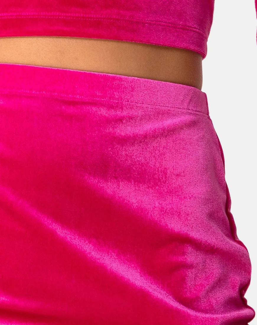 Cheri Skirt in Velvet Pink