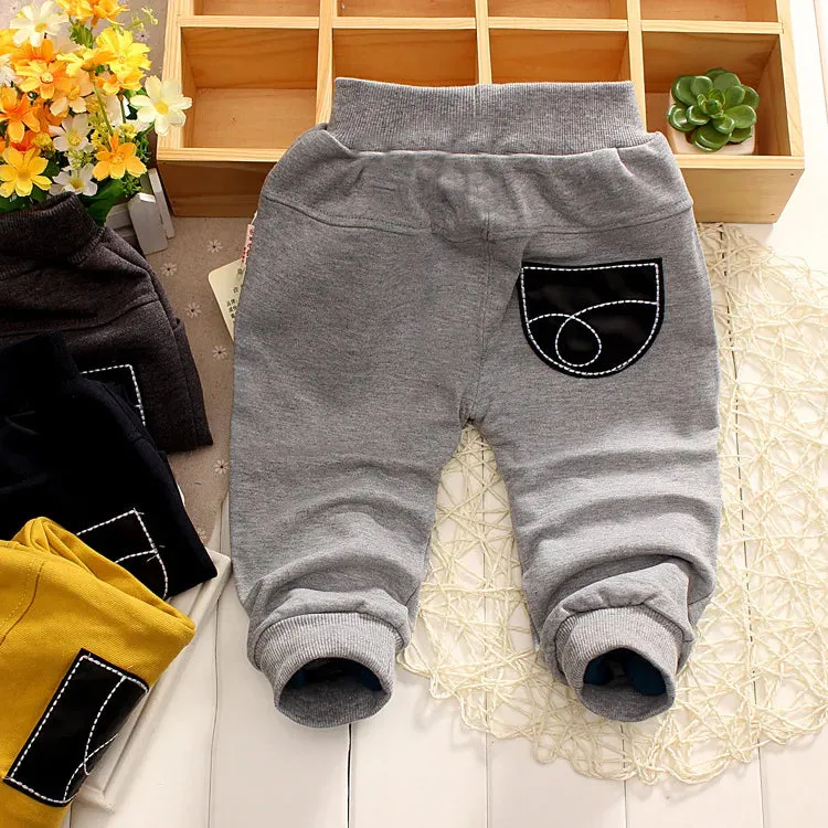 Children Pants 2023 New Spring&Autumn Baby Pants 1 Piece Cotton Five-pointed Star Pattern Kids Pants 0-3 years Baby Boys Pants