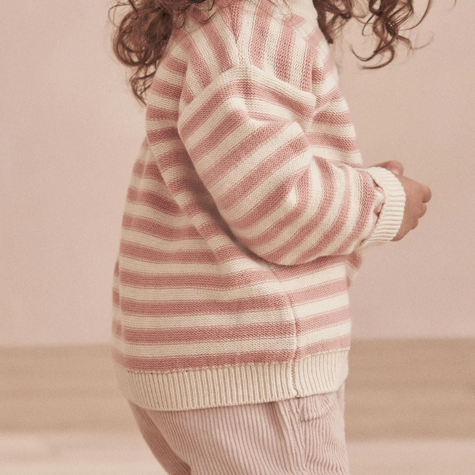 Chunky Knit Striped Jumper