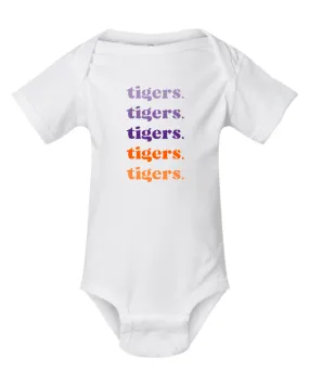 Clemson "Tigers" Repeat Onesie