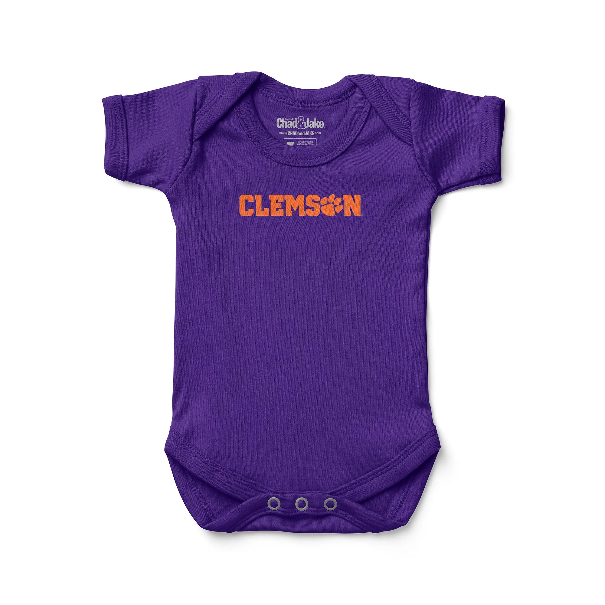 Clemson Tigers Wordmark Bodysuit