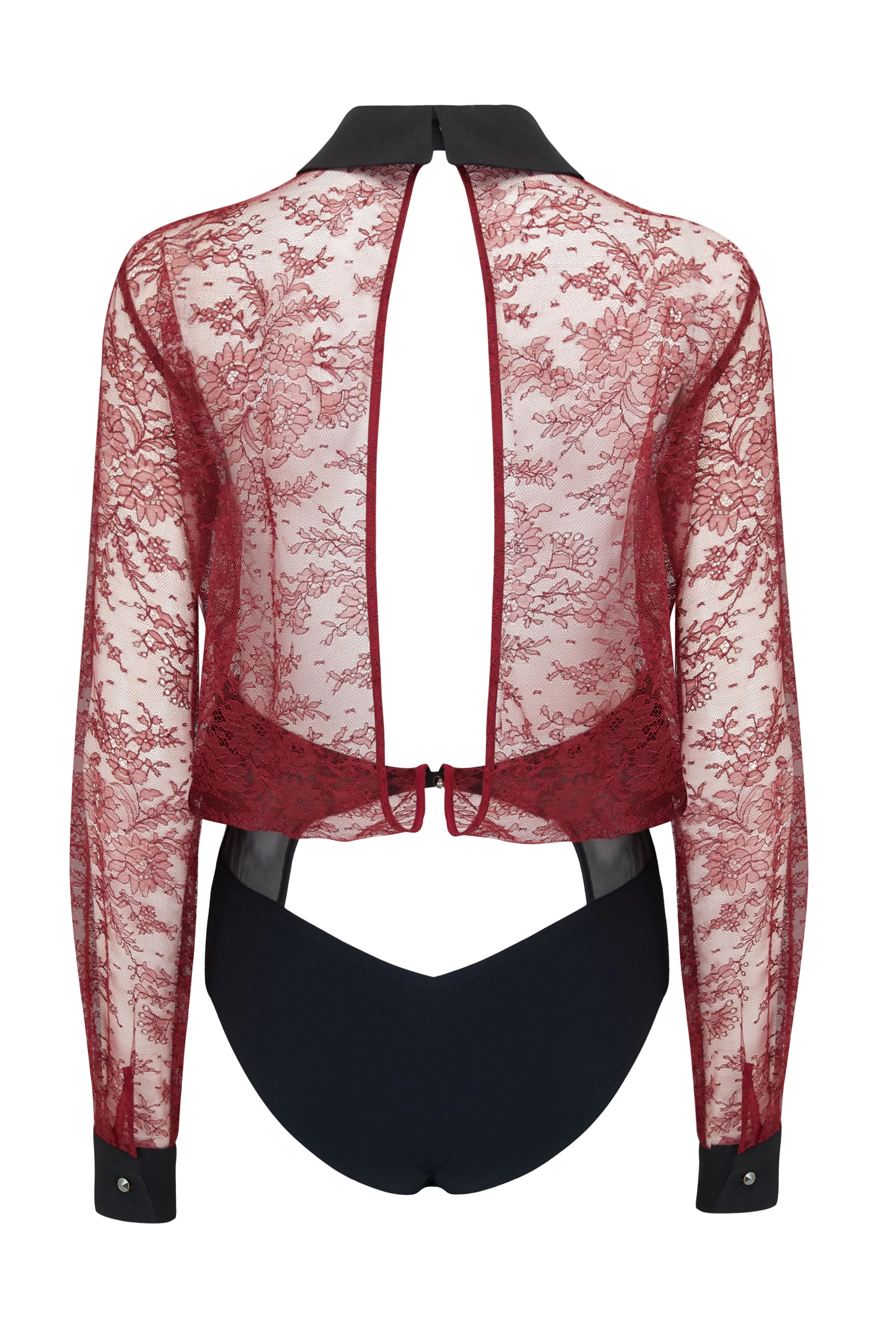 Céline Lace Bodysuit Blouse