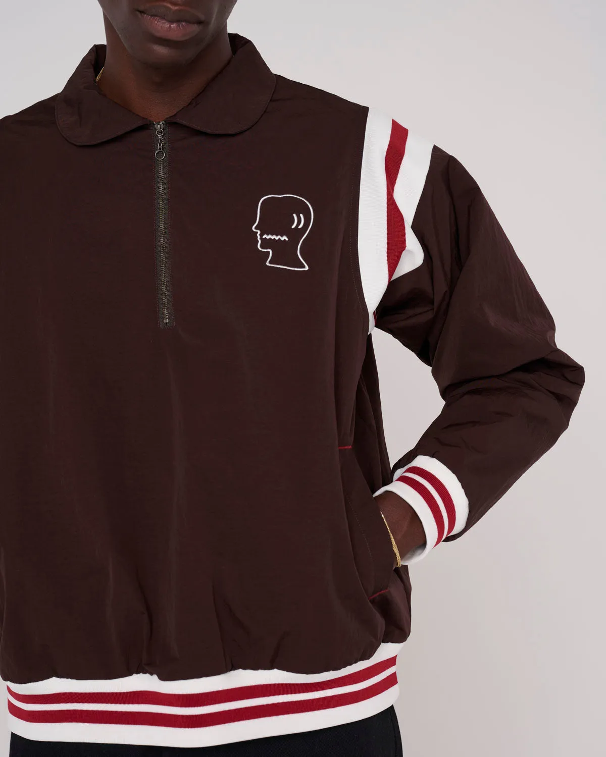 Coaches Jacket - Brown