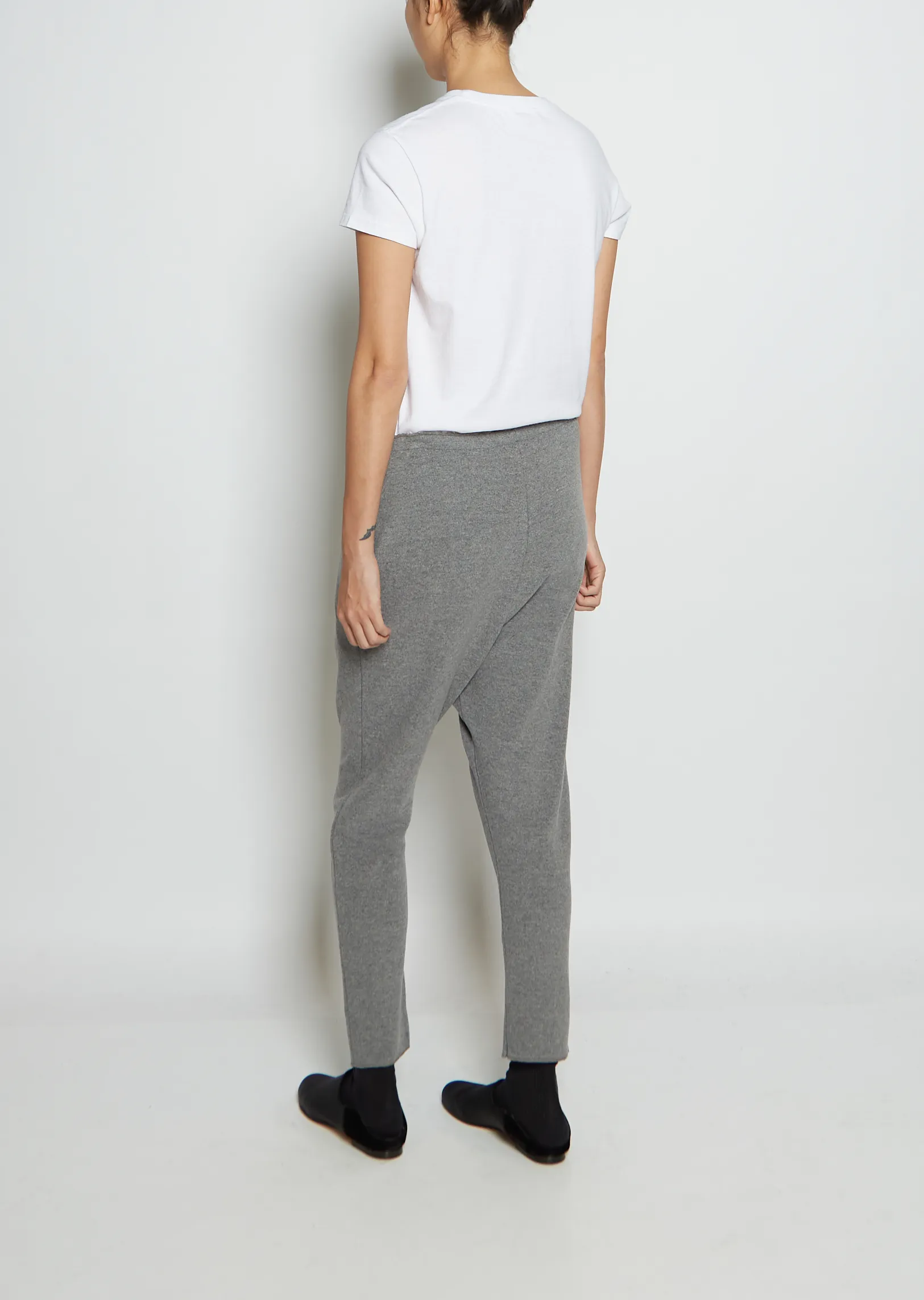 Cotton Blend Pantalone New Basic JP — Gray