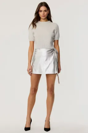 Danielle Wrap Mini Skirt