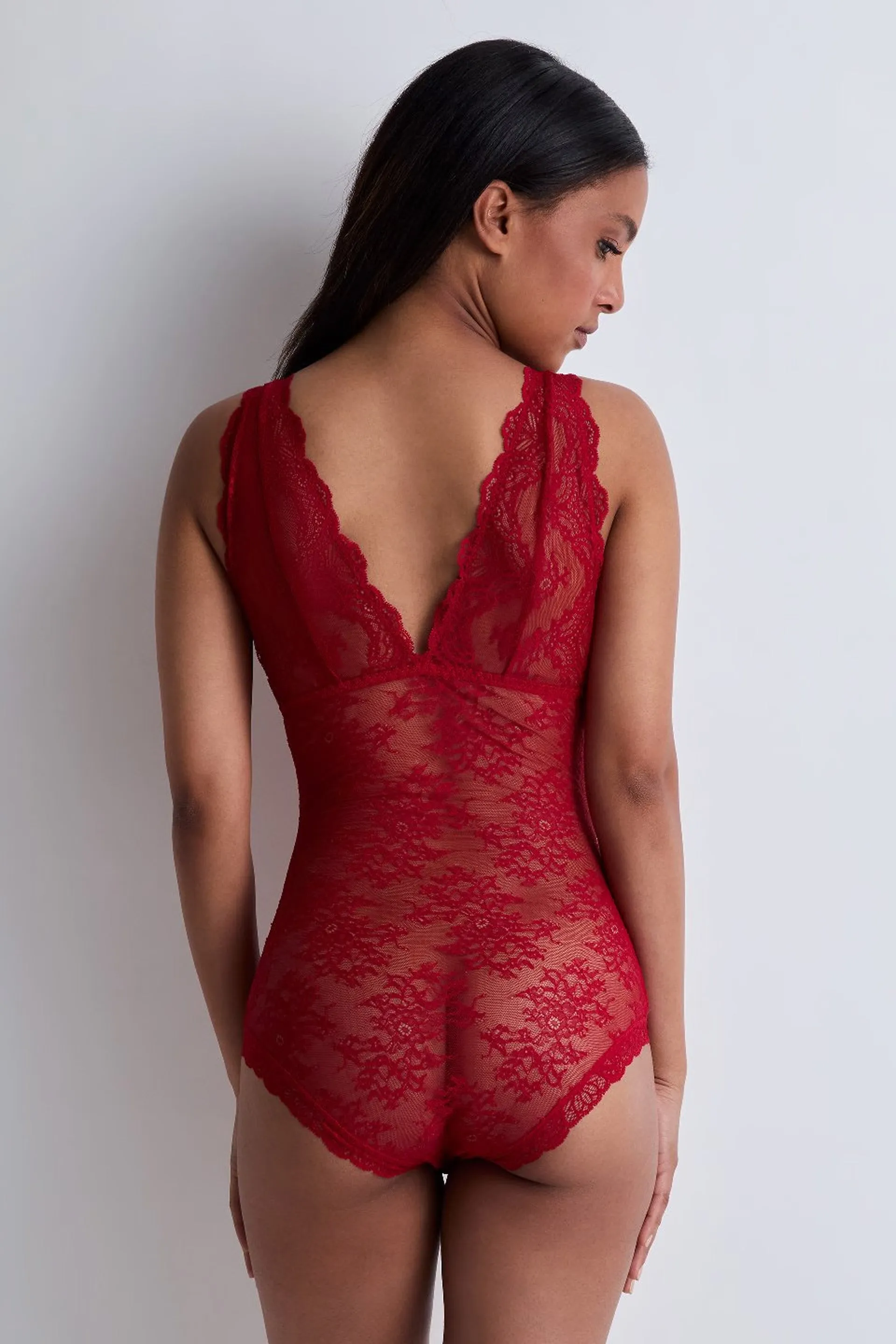 Danse Des Sens All Lace Body Irresistible Red