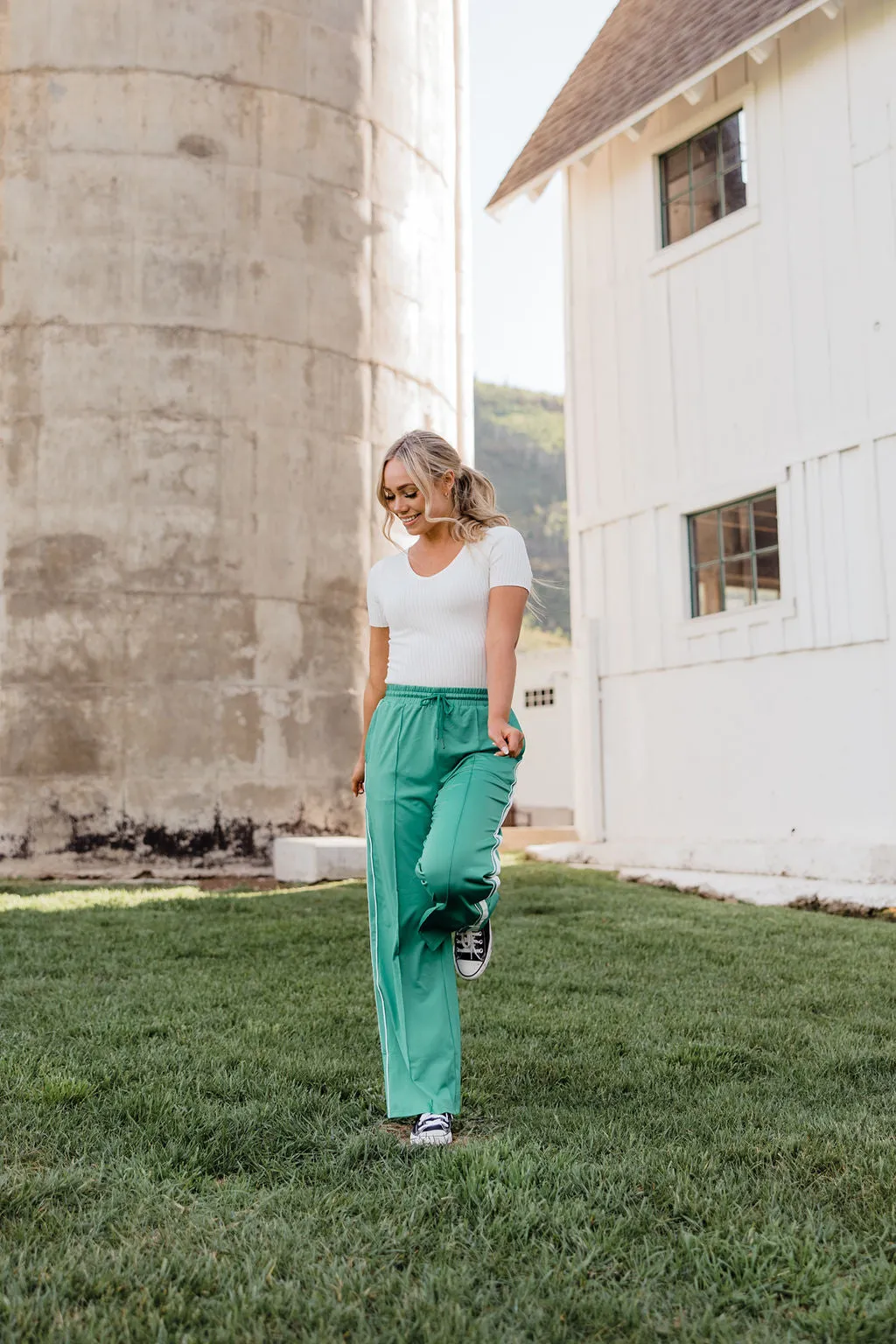 Devon Pants-Green