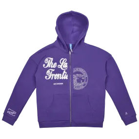 DIVENTION X CROPZ ALASKA ZIP-HOODIE PURPLE