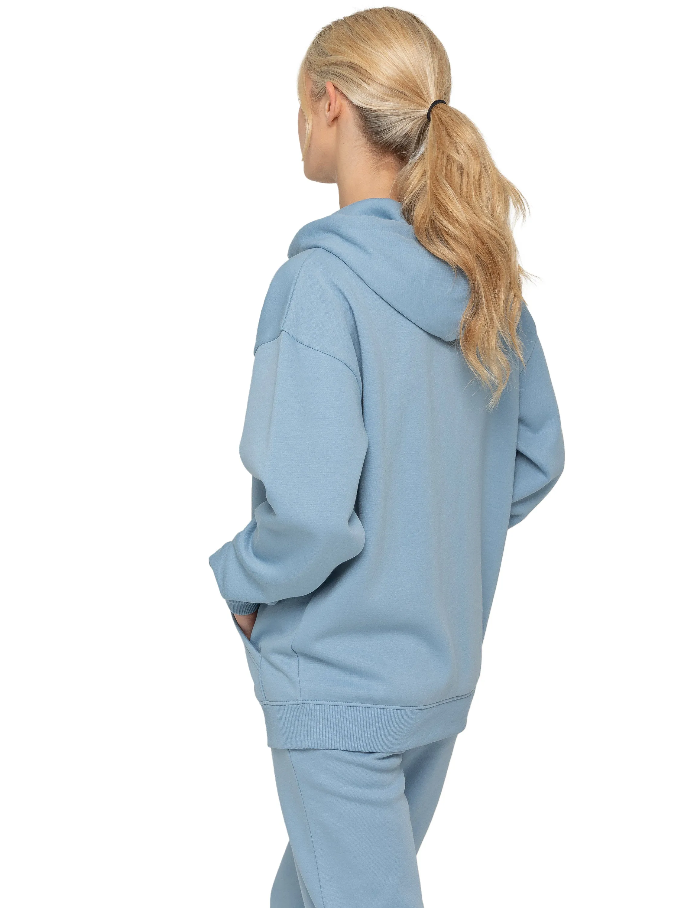 Enzo | Womens Oversized Zip Hoodie Tracksuit Set